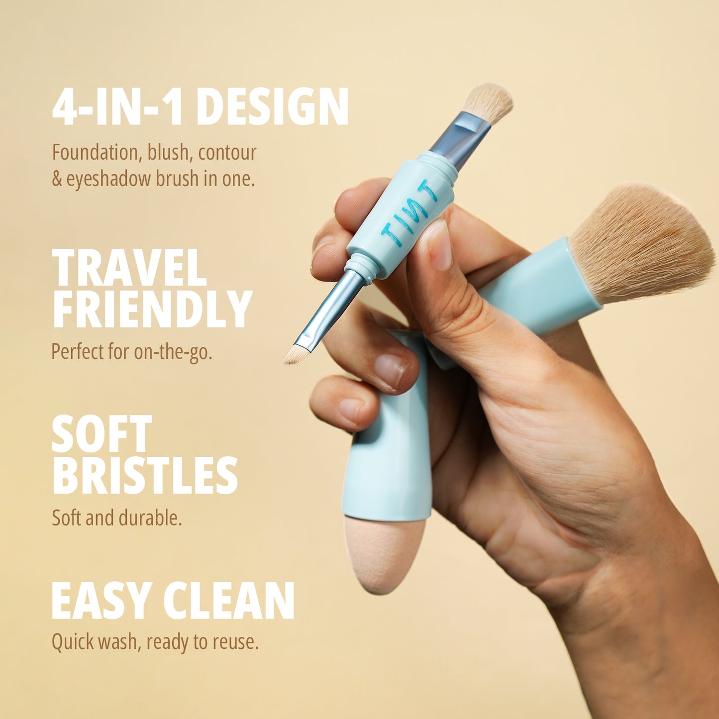 4Play 4 in 1 Make Up Brush