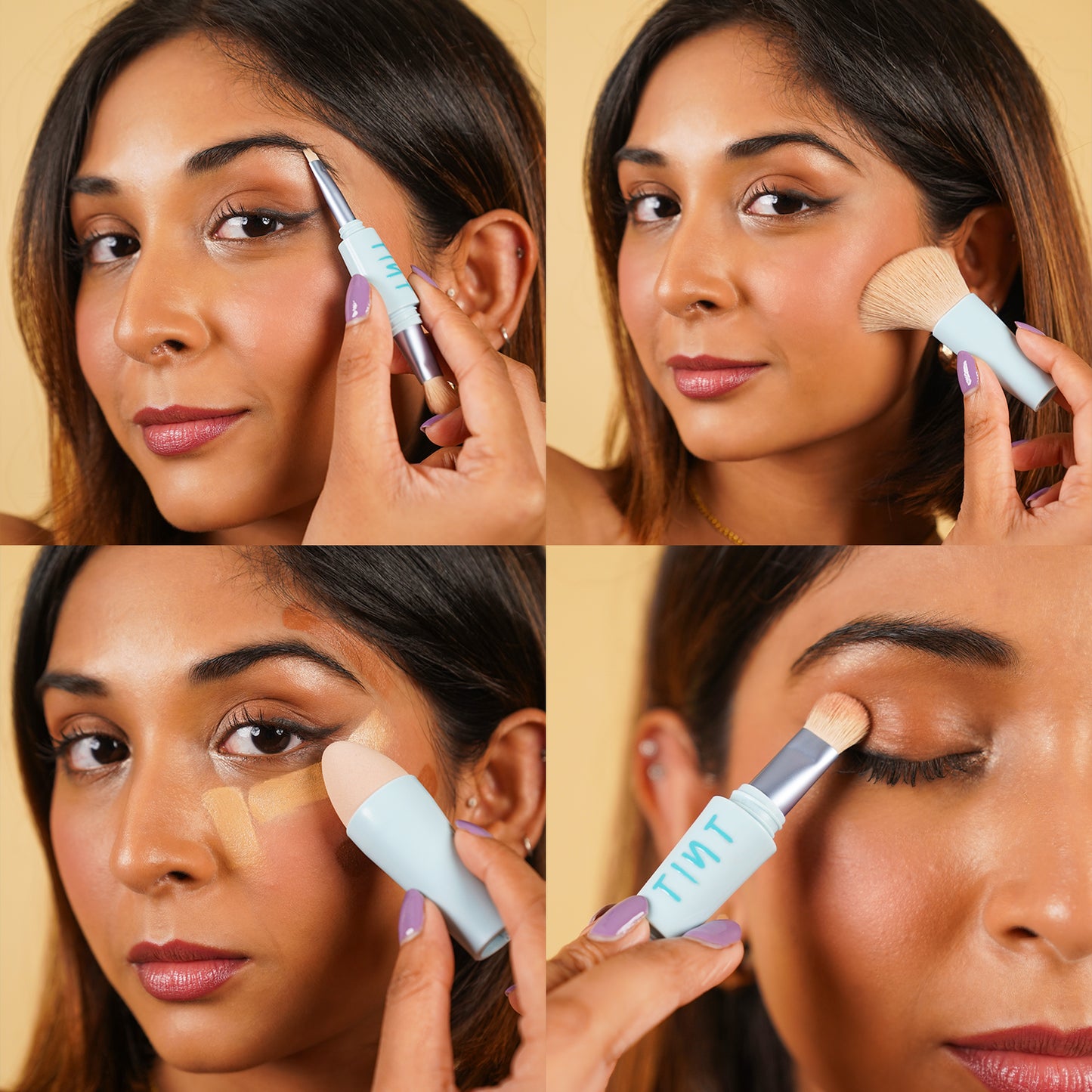 4Play 4 in 1 Make Up Brush