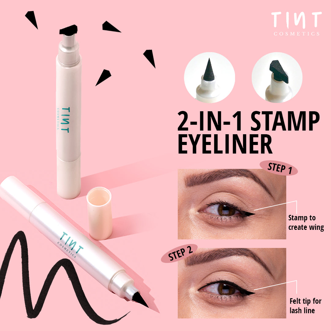 All Eyes On Me Unreal Eyeshadow + Stamp & Slay Eyeliner