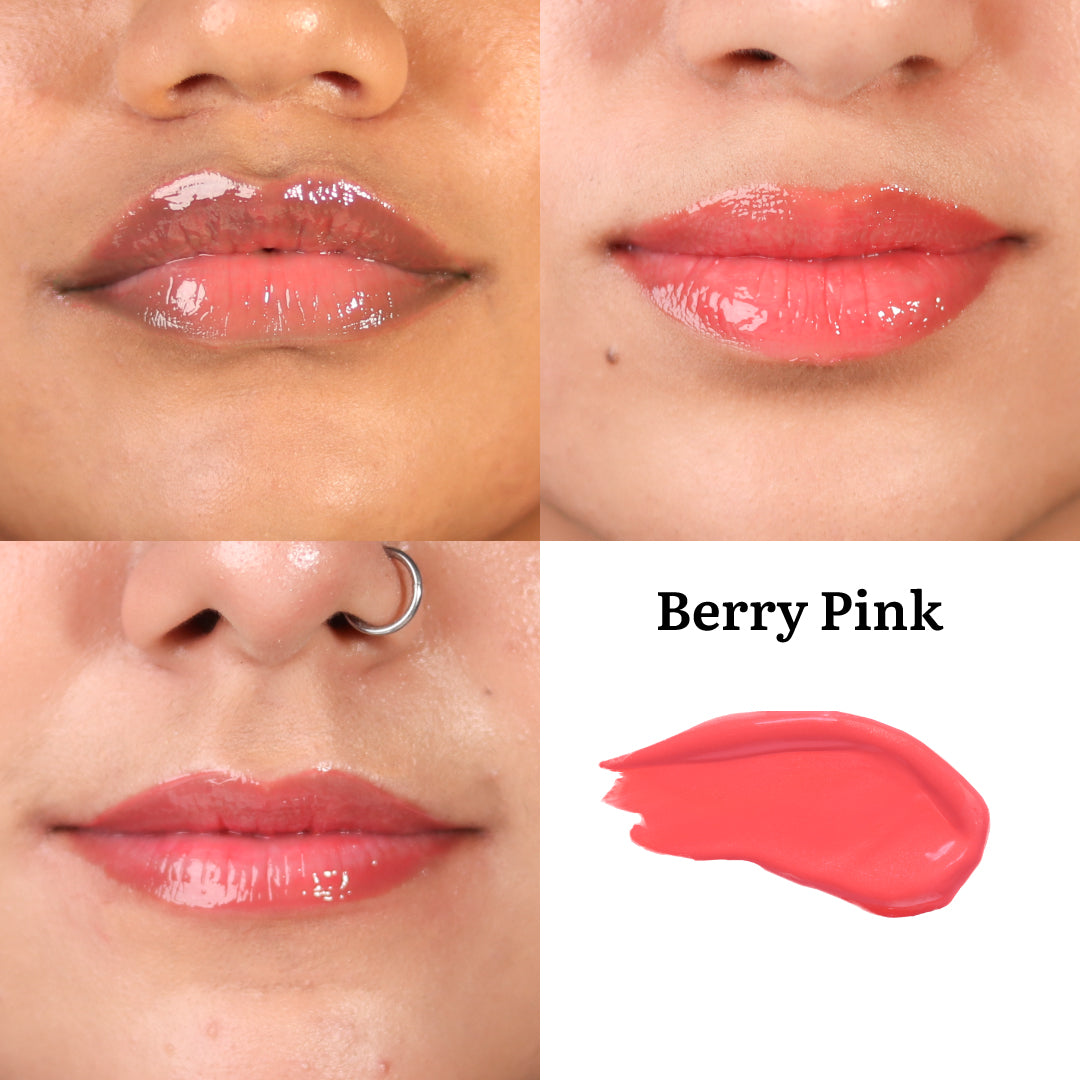 Hydrating lip gloss (set of 3)
