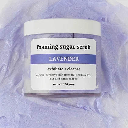Lavender Foaming Sugar Scrub