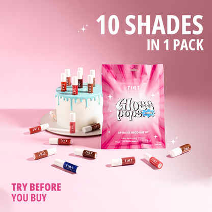 Gloss Pops Discovery Set of 10