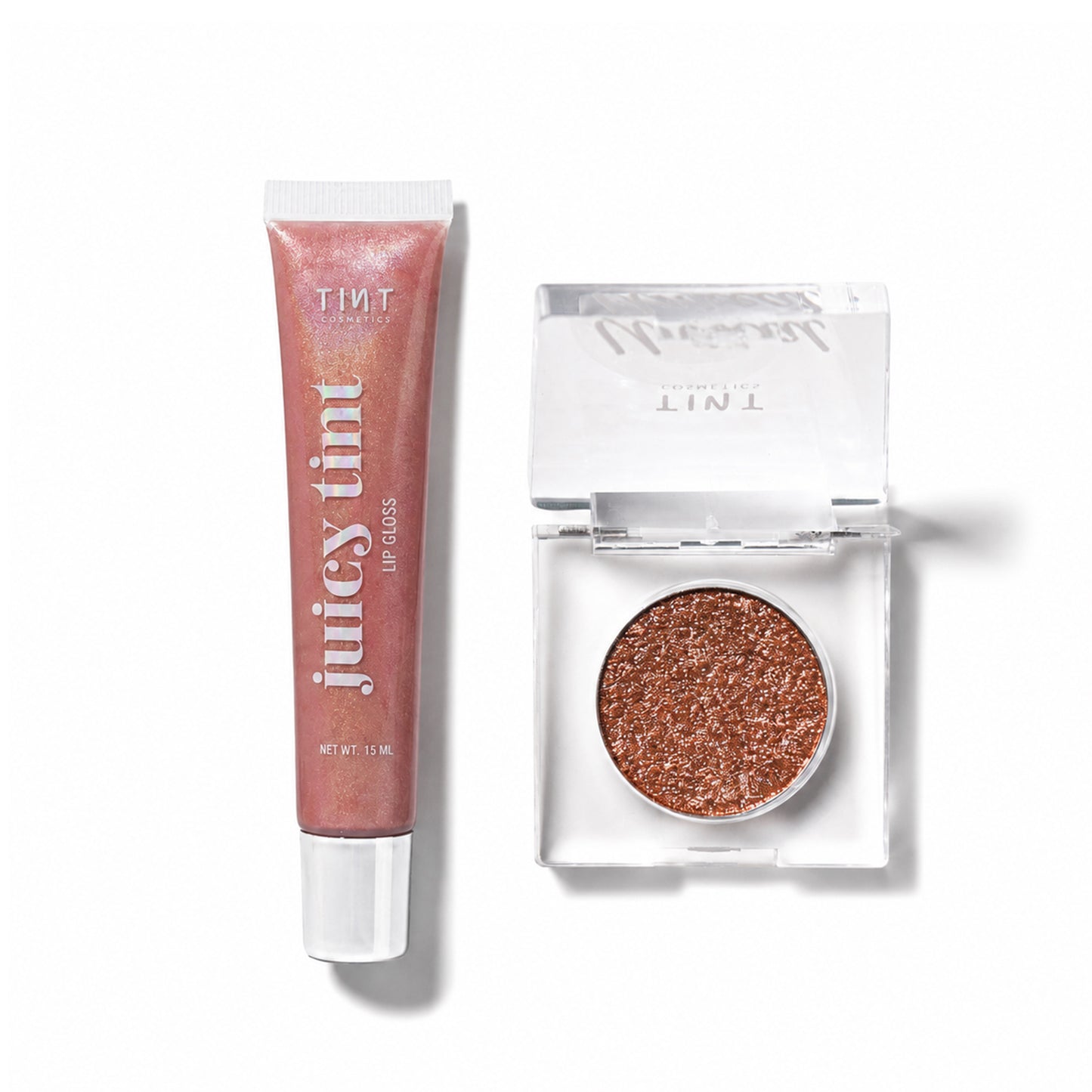Juicy Tint Lip Glosses+UNREAL Shimmer Eyeshadows Combo